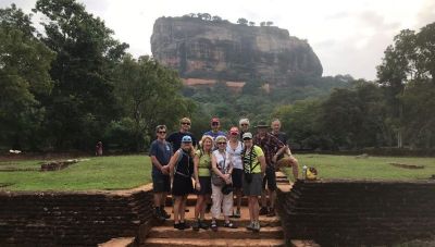 Kate Hunter Cycling on the  tour with redspokes
